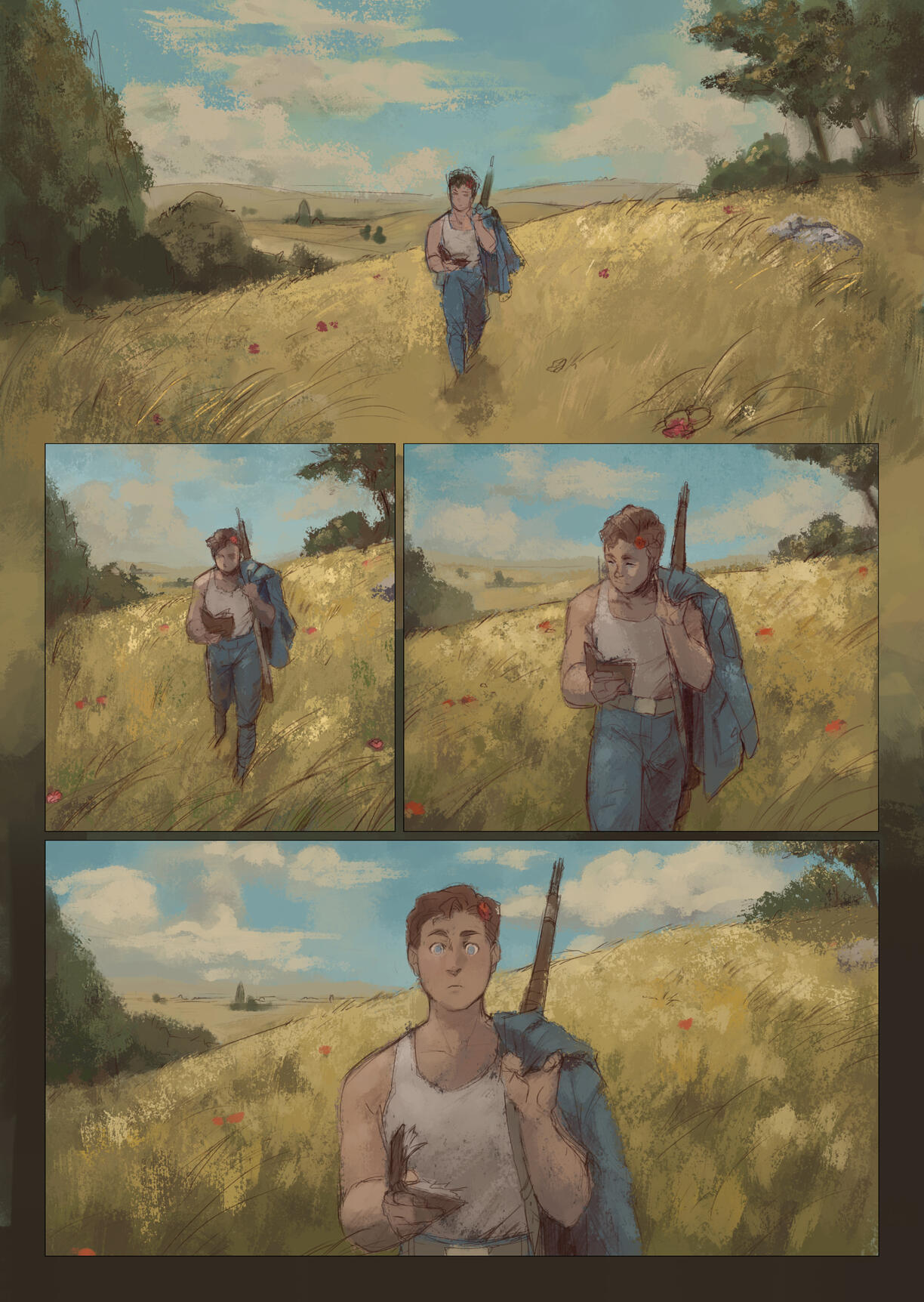 Sample Page 2 (Background Art and Color Sample Page 2 (Background Art and Color
