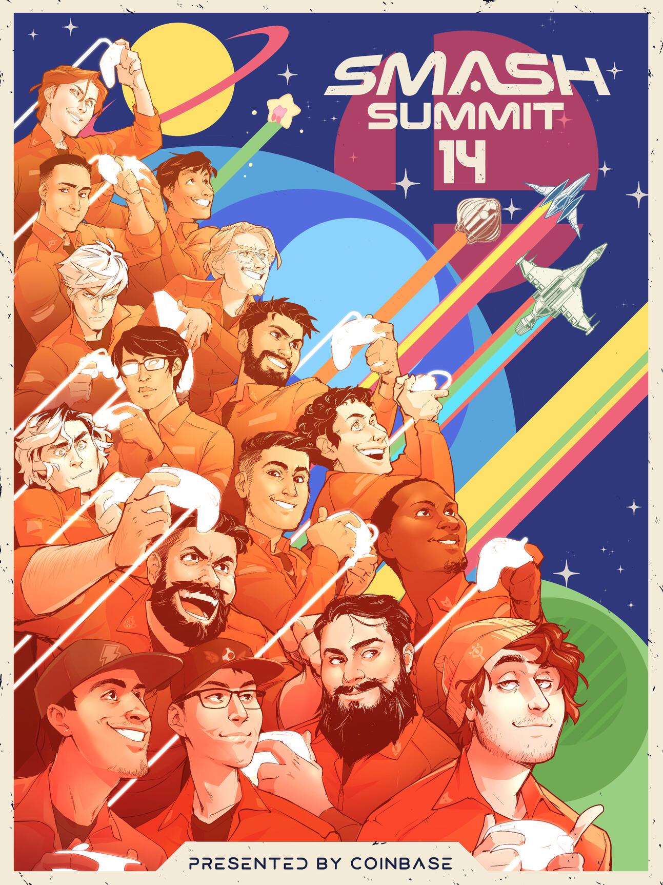 Smash Summit 14 Player Poster Smash Summit 14 Player Poster